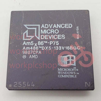 AM5X86-P75 AMD AM486DX5-133V16BGC CPU 32-Bit PGA168