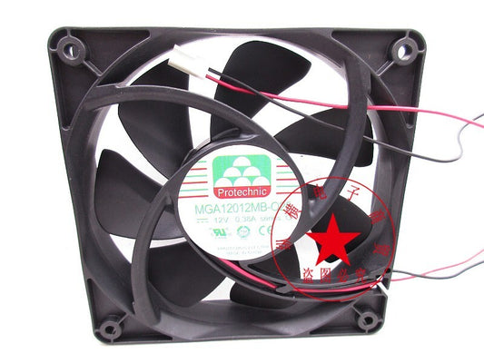 MAGIC MGA12012MB-O25 12CM 12025 12V 0.38A Dual Ball Cooling Fan