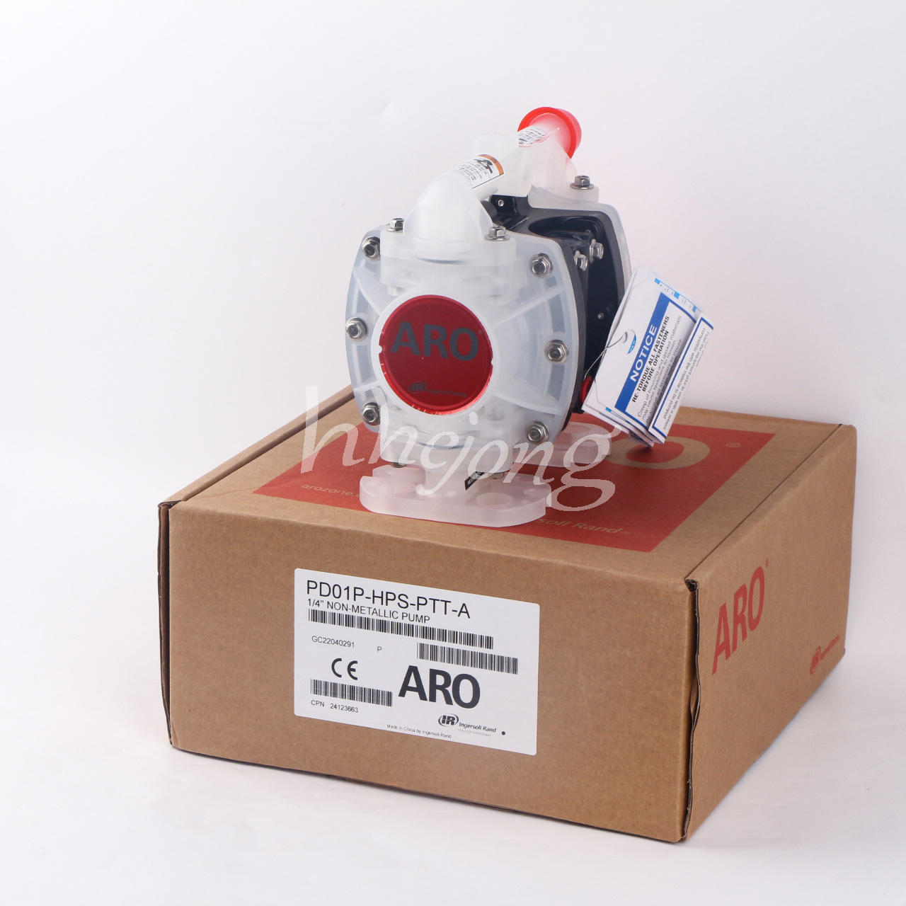 new 1PCS ARO INCH DOUBLE DIAPHRAGM PUMP PD01P-HPS-PTT-A - ARO INCH