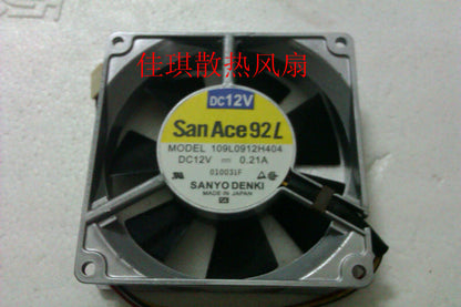 1pcs Sanyo 109L0912H404 9025 12V 0.21A cooling fan 3pin