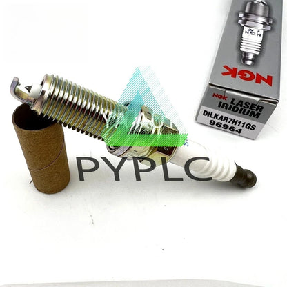 4xNGK Spark Plugs 96964 DILKAR7H11GS LASER IRIDIUM Japan For 2.4L 2.0L