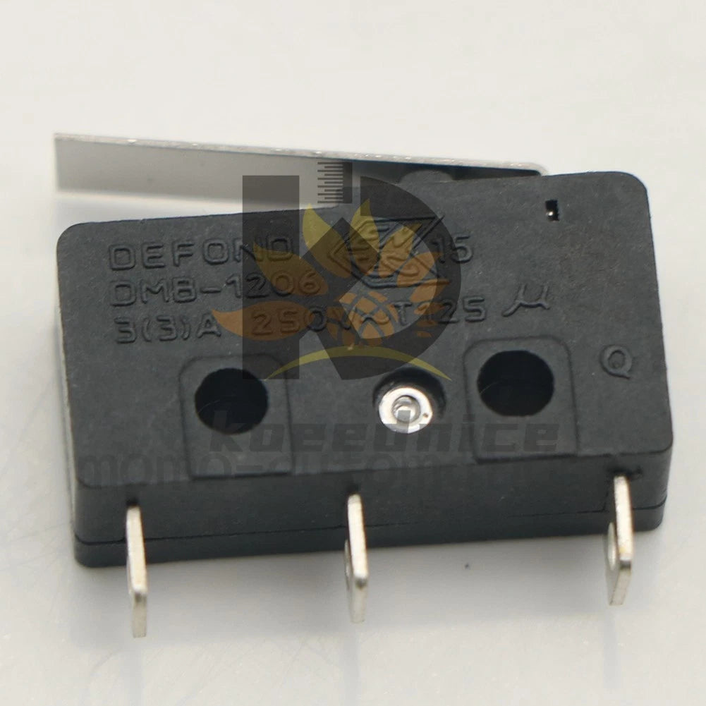 2pc DEFOND DMB-1206 DMB 1206 Micro Switch 3 Pins with Press Lever