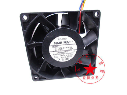 NMB 3115RL-04W-B66 12V 0.96A 8CM 8038 PWM high air volume fan
