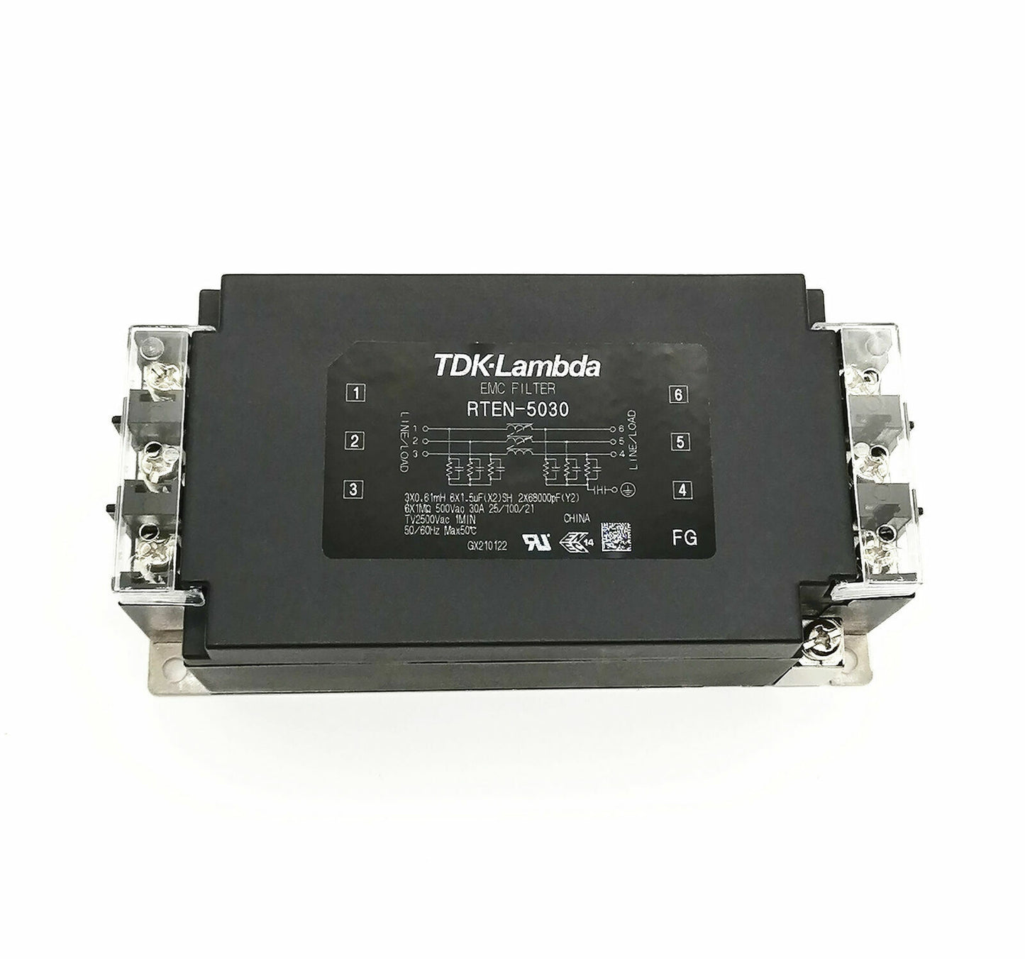 1PCS TDK-Lambda Power Filter RTEN-5030 30A Three-phase Filter