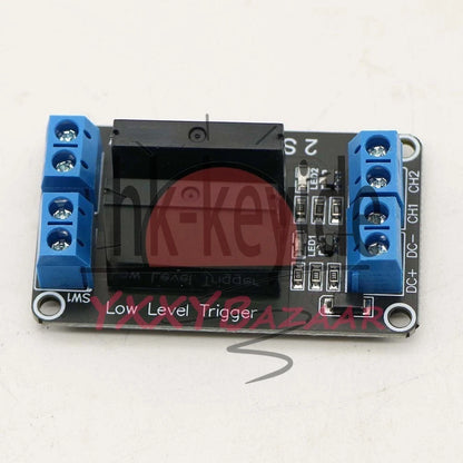 2 Channel SSR G3MB-202P Solid State Relay Module with Resistive Fuse 5V