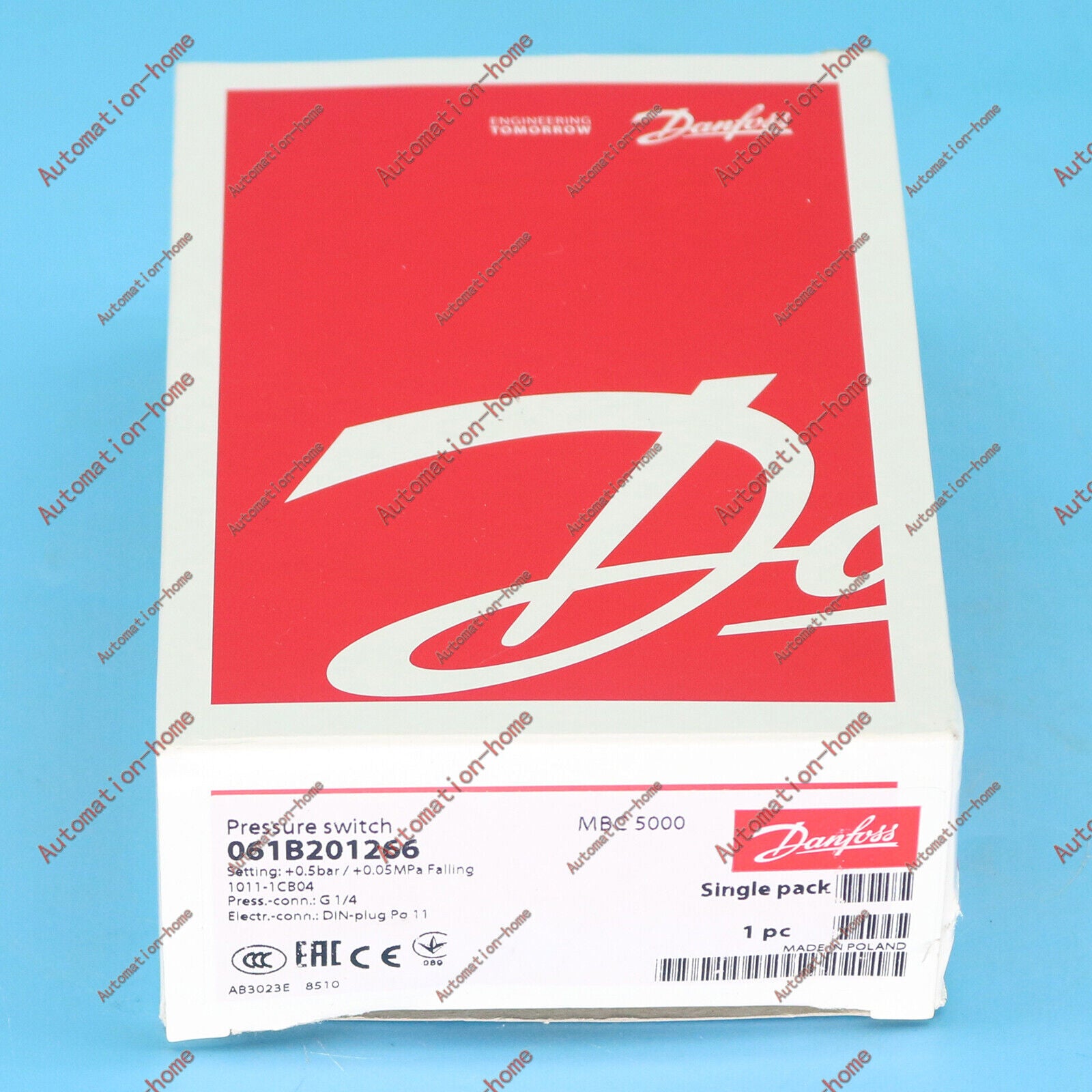 new 1PC  Danfoss MBC 5000 061B201266 Pressure Switch#QW Danfoss