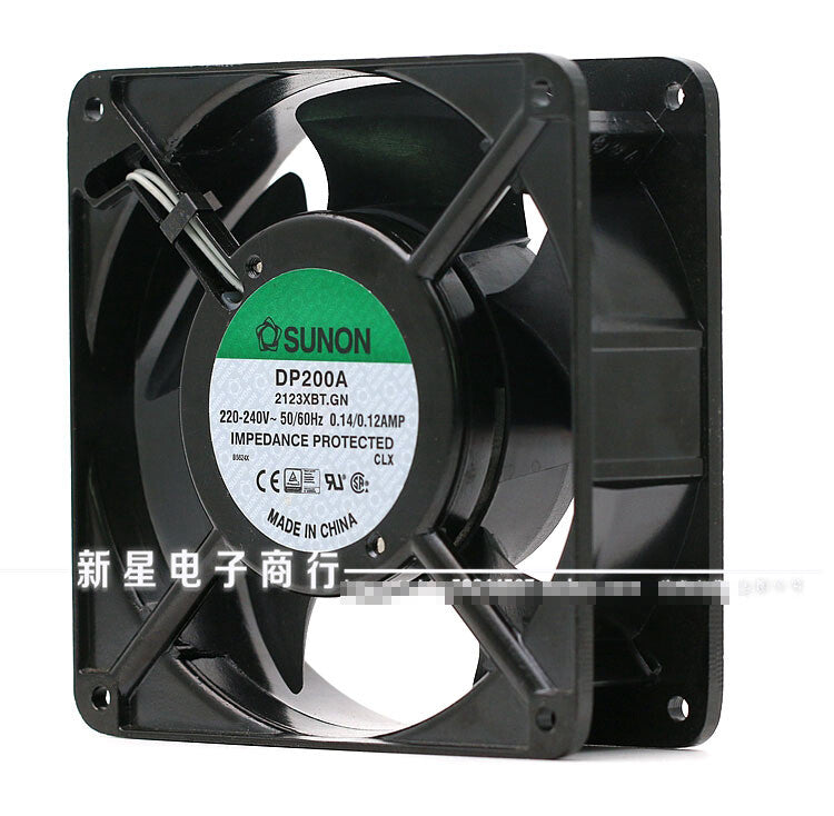 1pcs  SUNON DP200A P/N 2123XBT.GN 0.14A 12038 220V Cabinet Fan