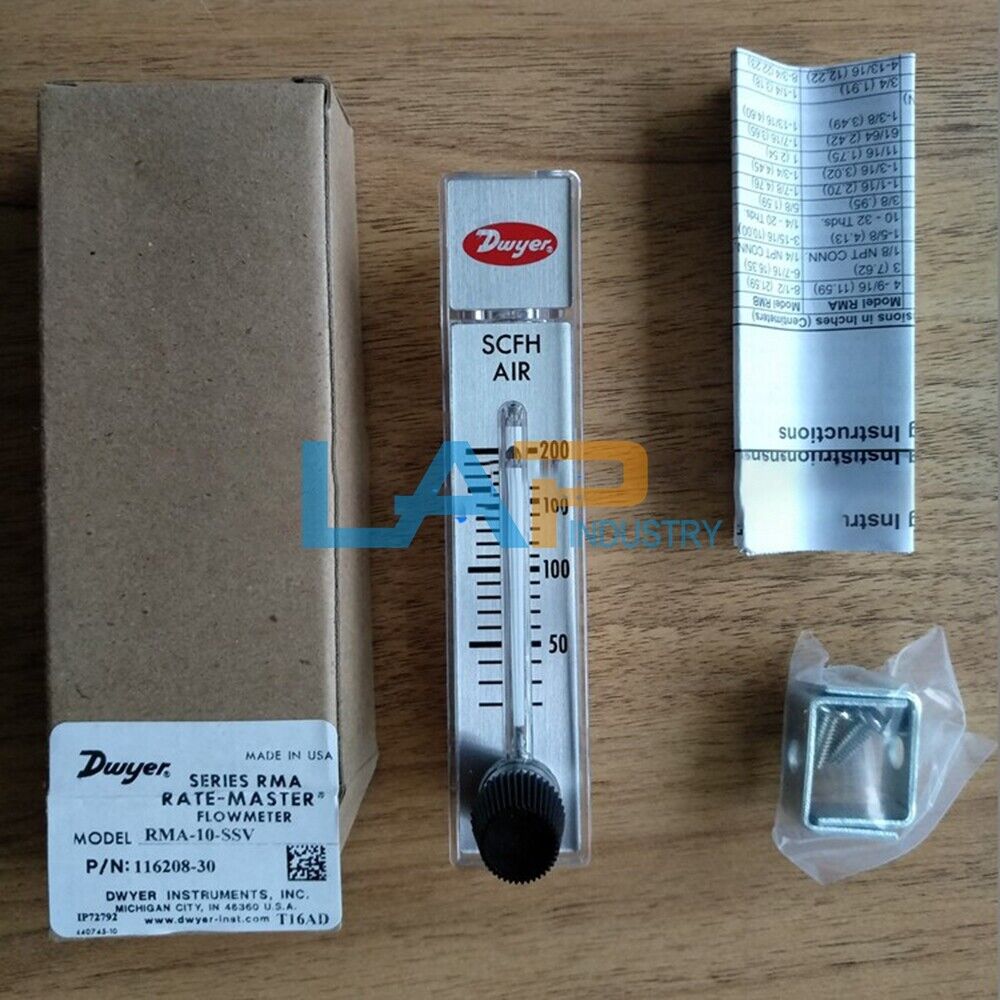Dwyer Flowmeter RMA-10-SSV - 1PCS New Model - DWYER