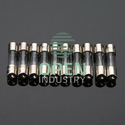 100pcs 5x20mm Quick Blow Electrical Glass Fuses Fast-Blow Acting Assorted