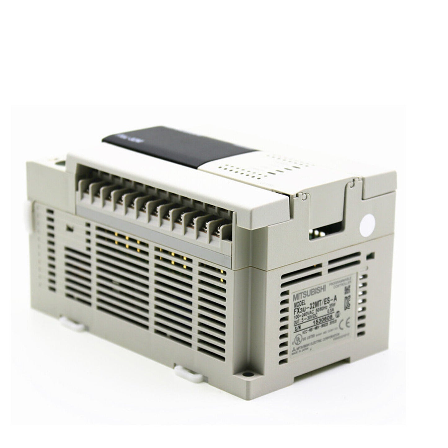 Mitsubishi FX3U-32MT/ES A programmable logic controller with 32-bit CPU and 16 I/O channels for industrial automation and control systems - MITSUBISHI