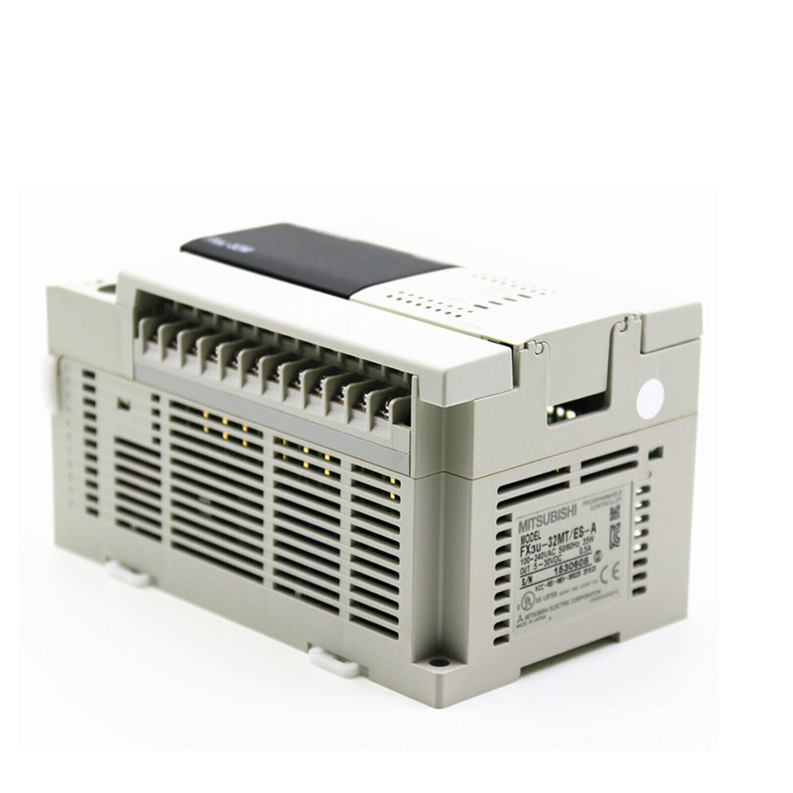 Mitsubishi FX3U-32MT/ES A programmable logic controller with 32-bit CPU and 16 I/O channels for industrial automation and control systems - MITSUBISHI