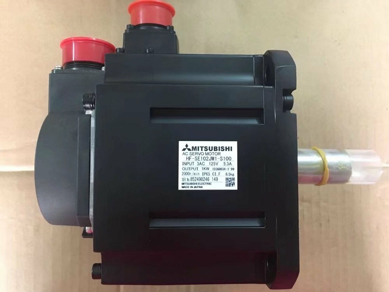 Used HFSE102JW1S100 Servo Motor - MITSUBISHI