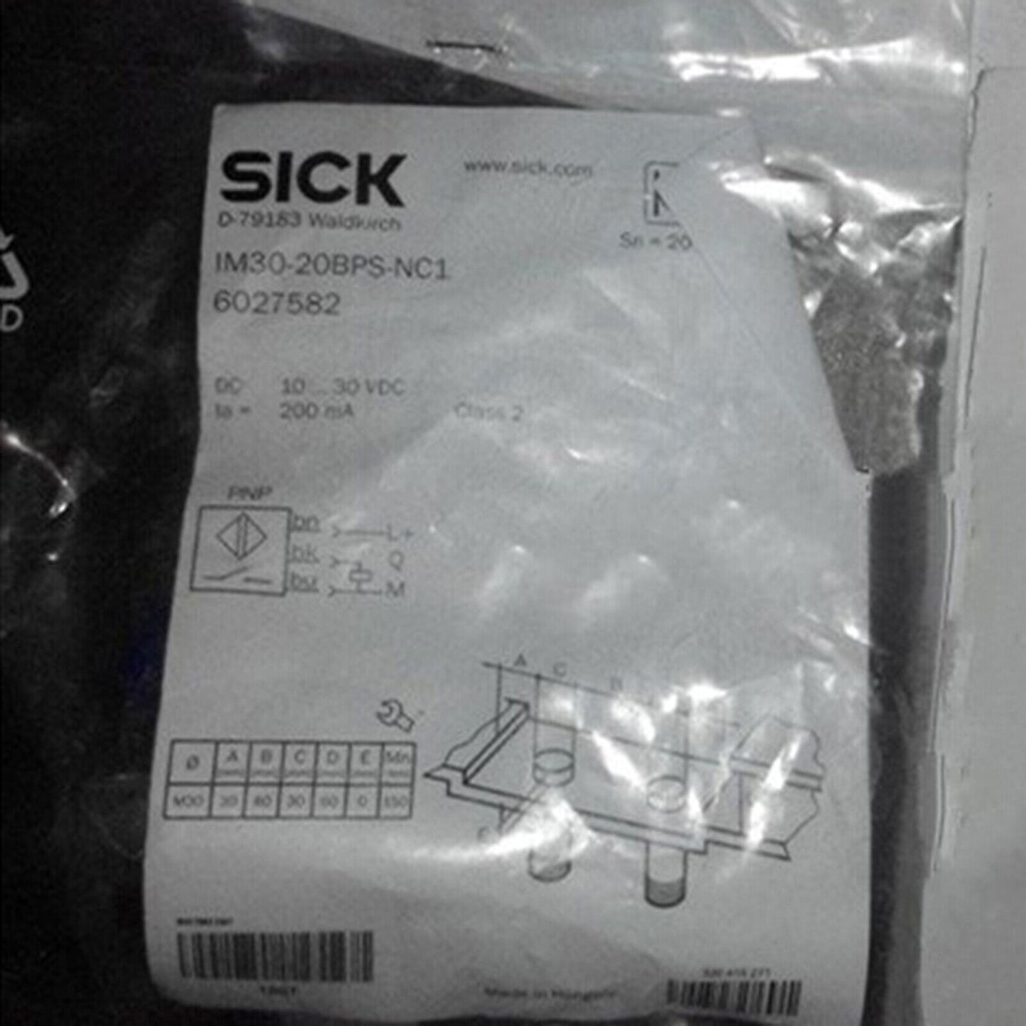 new ONE for SICK Proximity sensor IM30-20BPS-NC1 Fast - KOEED