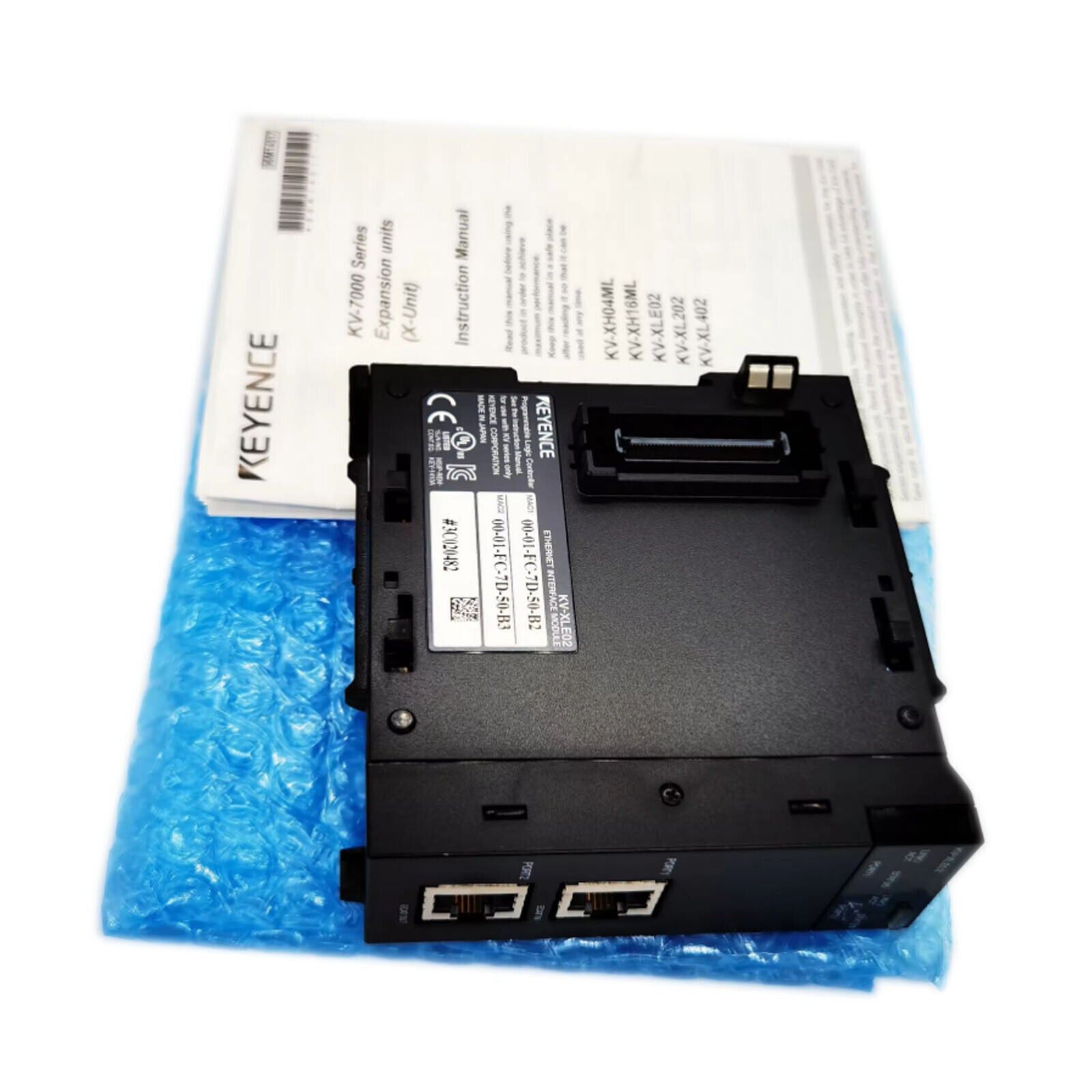 KV XLE02 Keyence Ethernet Unit - KEYENCE