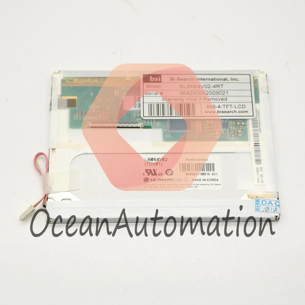 LG LCD Screen LB064V02-TD01 LB064V02-A1 Industrial Control Screen (1PCS)
