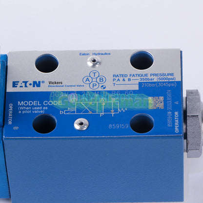1PC EATON VICKERS DG4V-3-2A-M-U-B6-60 (DG4V 3 2A M U B6 60) Solenoid Valve