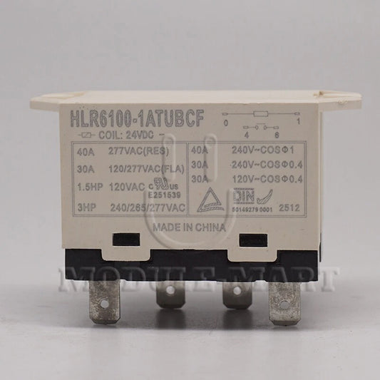 1PC HLR6100-1ATUBCF Compressor Relay 4 Pins 24VDC