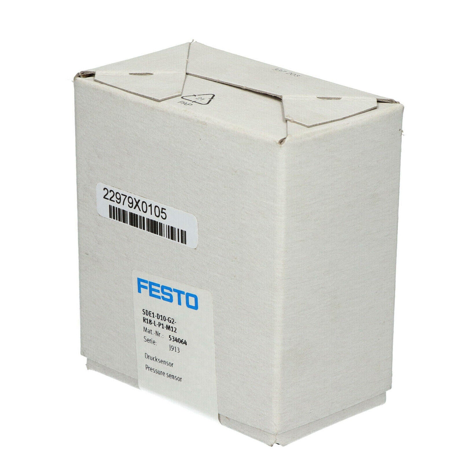 new FESTO 534064 SDE1-D10-G2-R18-L-P1-M12 Solenoid Valve - FESTO