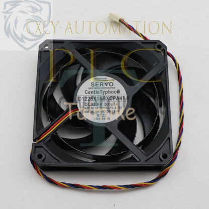 SERVO D1225X14BXCPA41 13.6V 0.087A 120mm 12CM 12025 ultra-quiet fan 1x