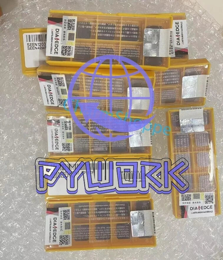 10PCS CNC Carbide Inserts In Box Mitsubishi SEEN1203AFTN1 VP15TF