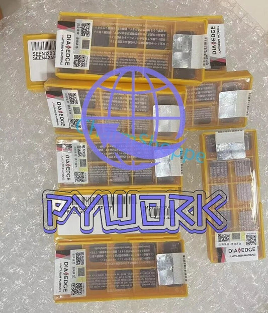 10PCS CNC Carbide Inserts In Box Mitsubishi SEEN1203AFTN1 VP15TF