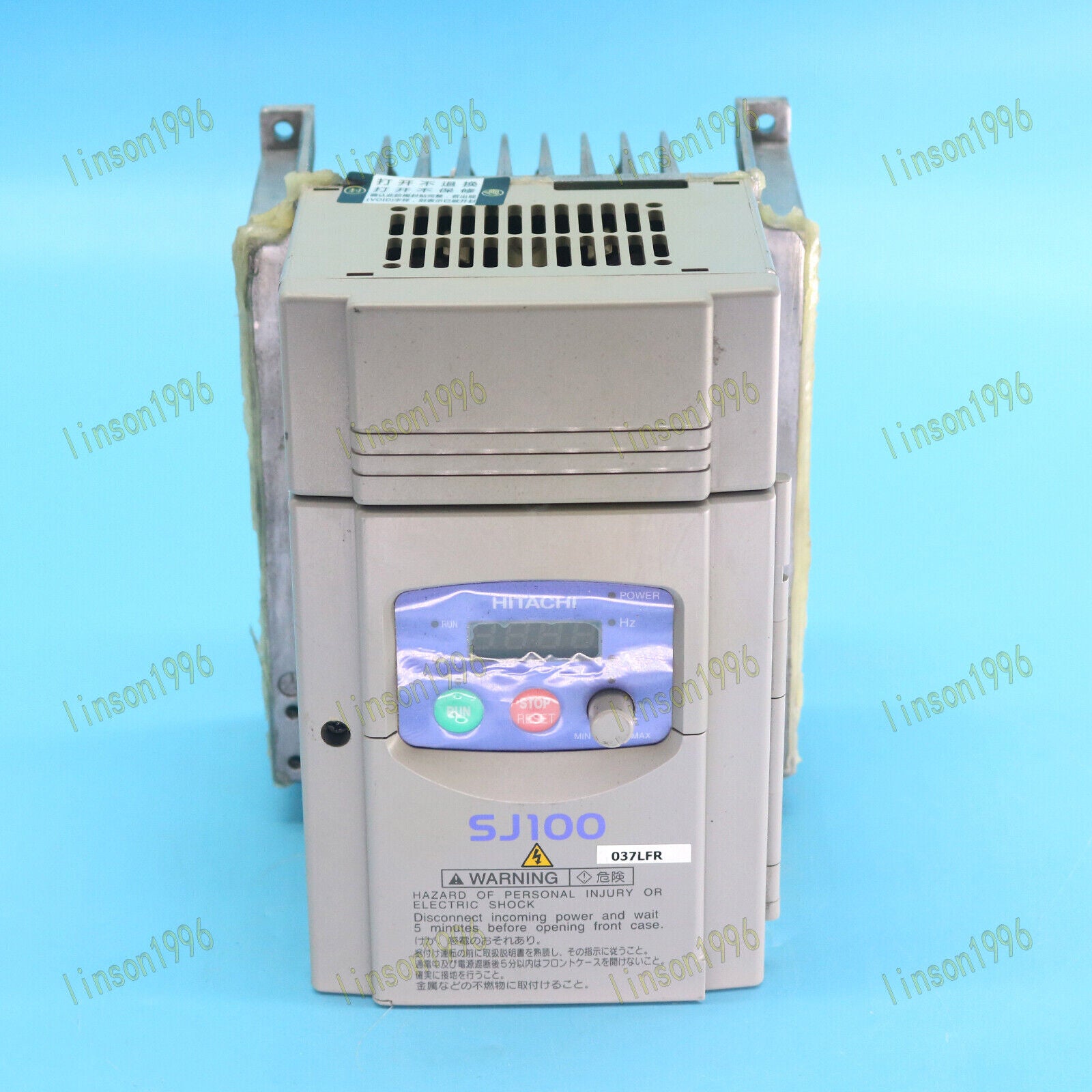 used 1PC  Hitachi Inverter SJ100-037LFR 220V- 3.7KW Fast Hitachi