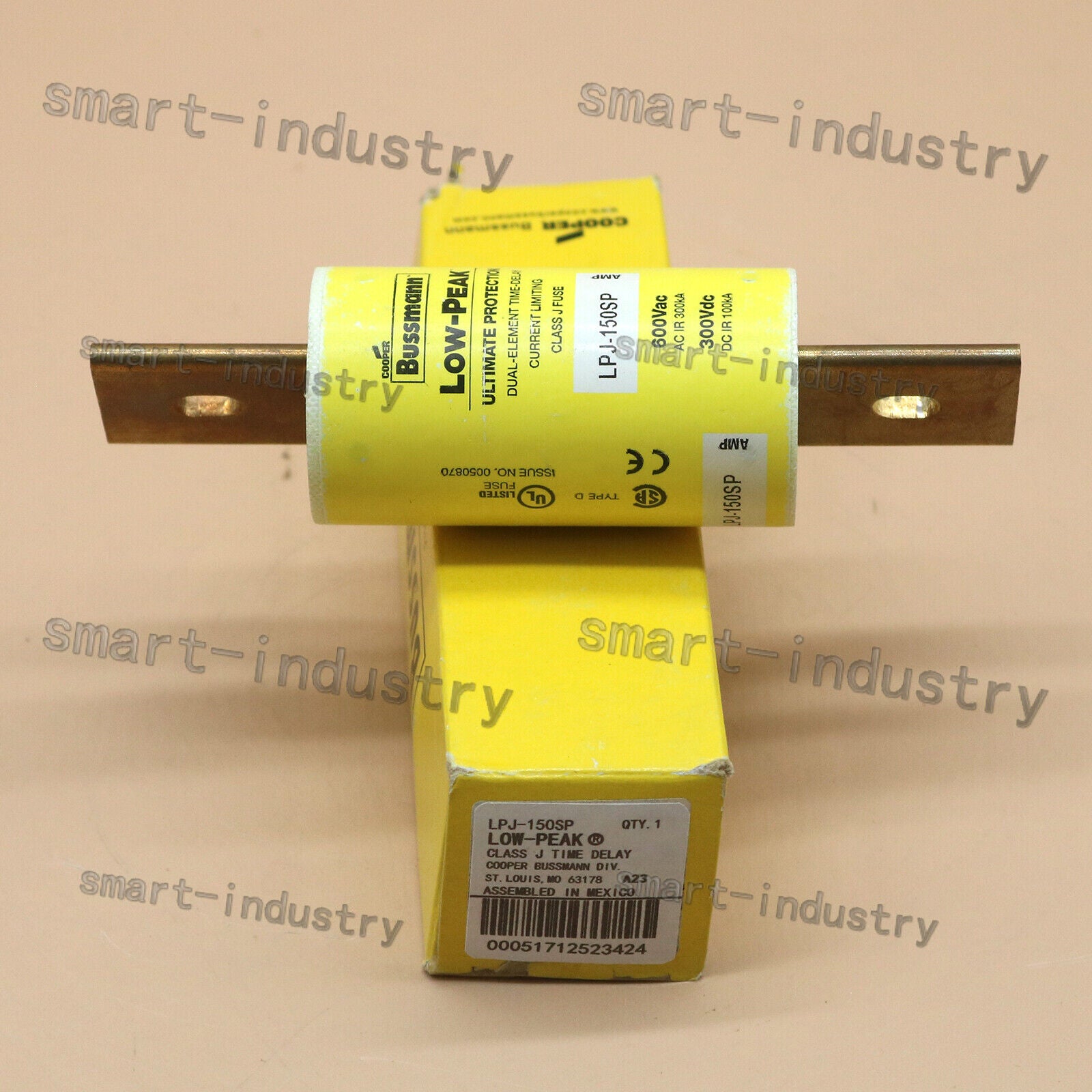 new One LPJ-150SP  Bussmann LOW PEAK 150A 600V Fuse 1 Year