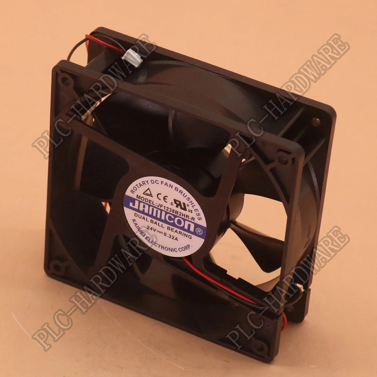 JAMICON JF1238B2HR-R 24V 0.32A 2-wire cooling fan#QW