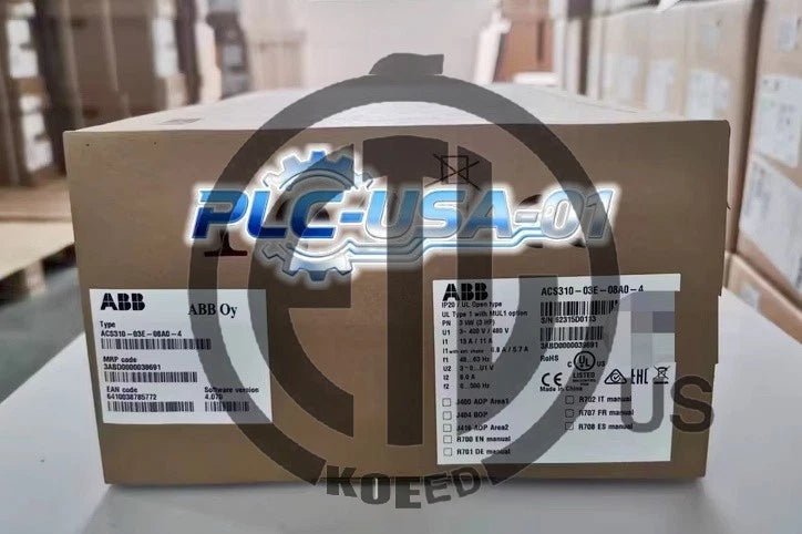 1PCS ABB ACS310-03E-08A0-4 Frequency Converter Fast delivery