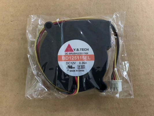 new Y.S.TECH 5015 BD125115EL 12V 0.35A 3-wire large air volume blower cooling fan