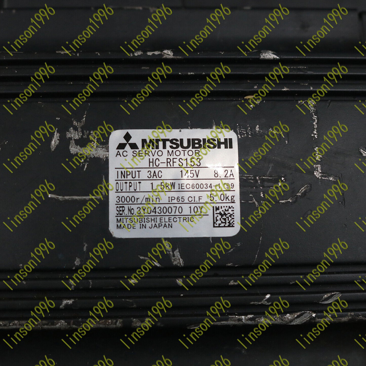 Mitsubishi HC-RFS153 Servo Motor – Tested and Ready to Ship - MITSUBISHI