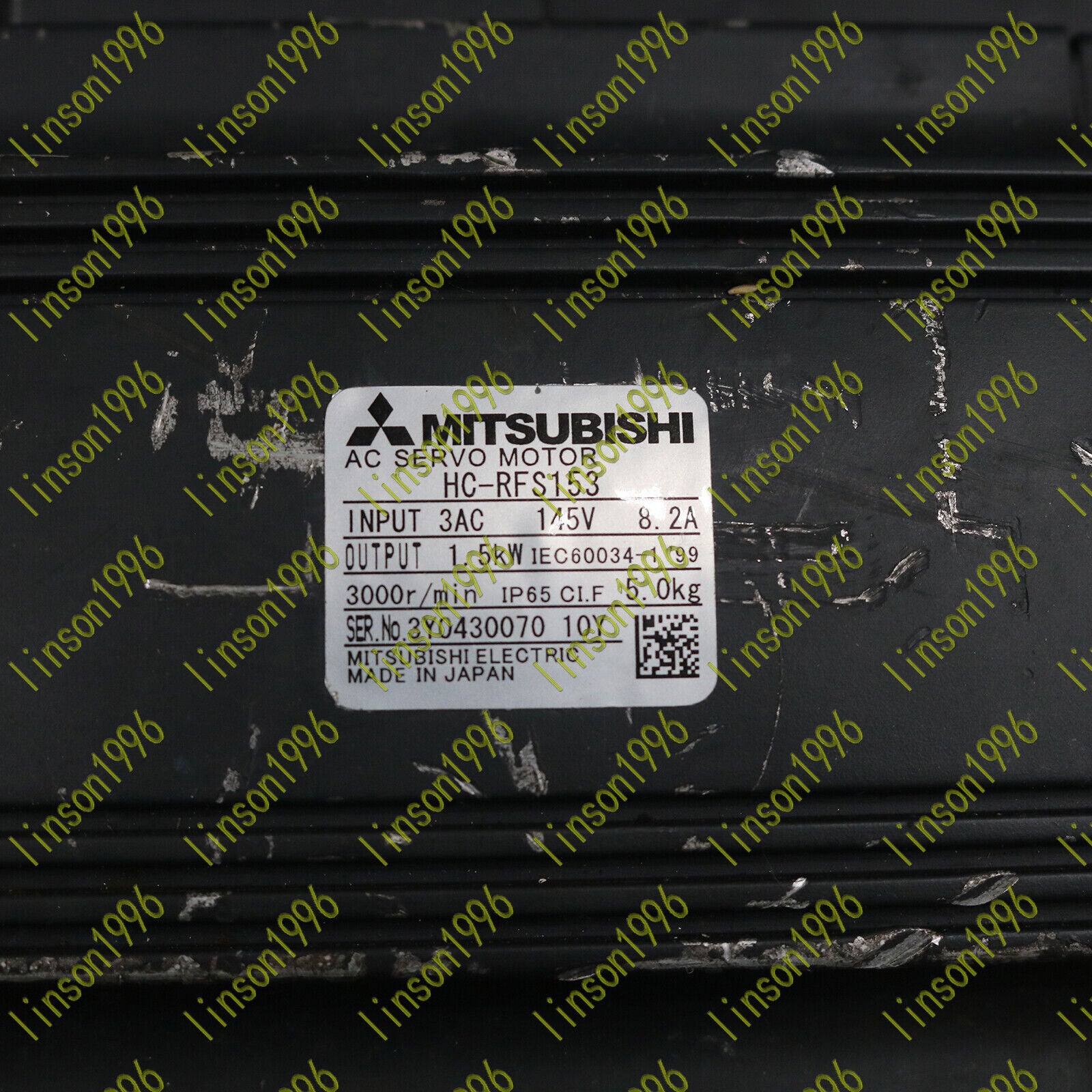 Mitsubishi HC-RFS153 Servo Motor – Tested and Ready to Ship - MITSUBISHI