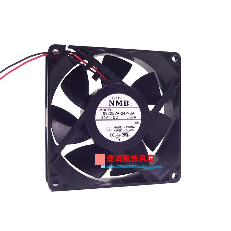 NMB 09225VA-24P-BA 24V 0.37A 9025 9CM 2-wire inverter cooling fan