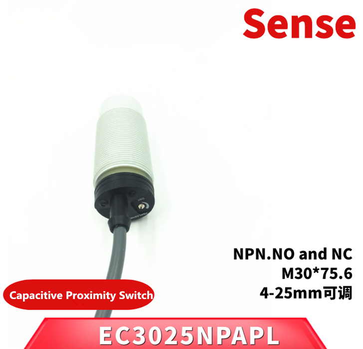 new CARLOGAVAZZI EC3025NPAPL glass ceramic sensor capacitive proximity switch