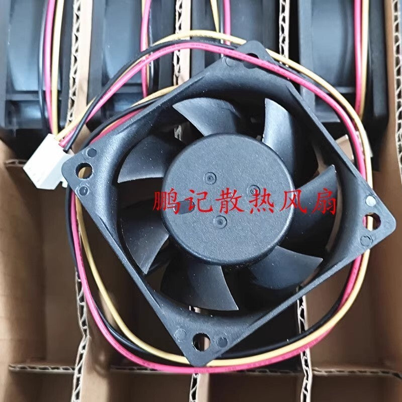 Delta AFB0612M 6025 DC12V 0.12A 6CM 3-pin double bearing silent cooling fan