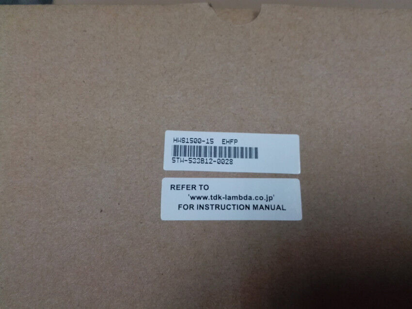 new 1pcs HWS1500-15 TDK-LAMBDA Power Supply 15V 100A - TDK-LAMBDA