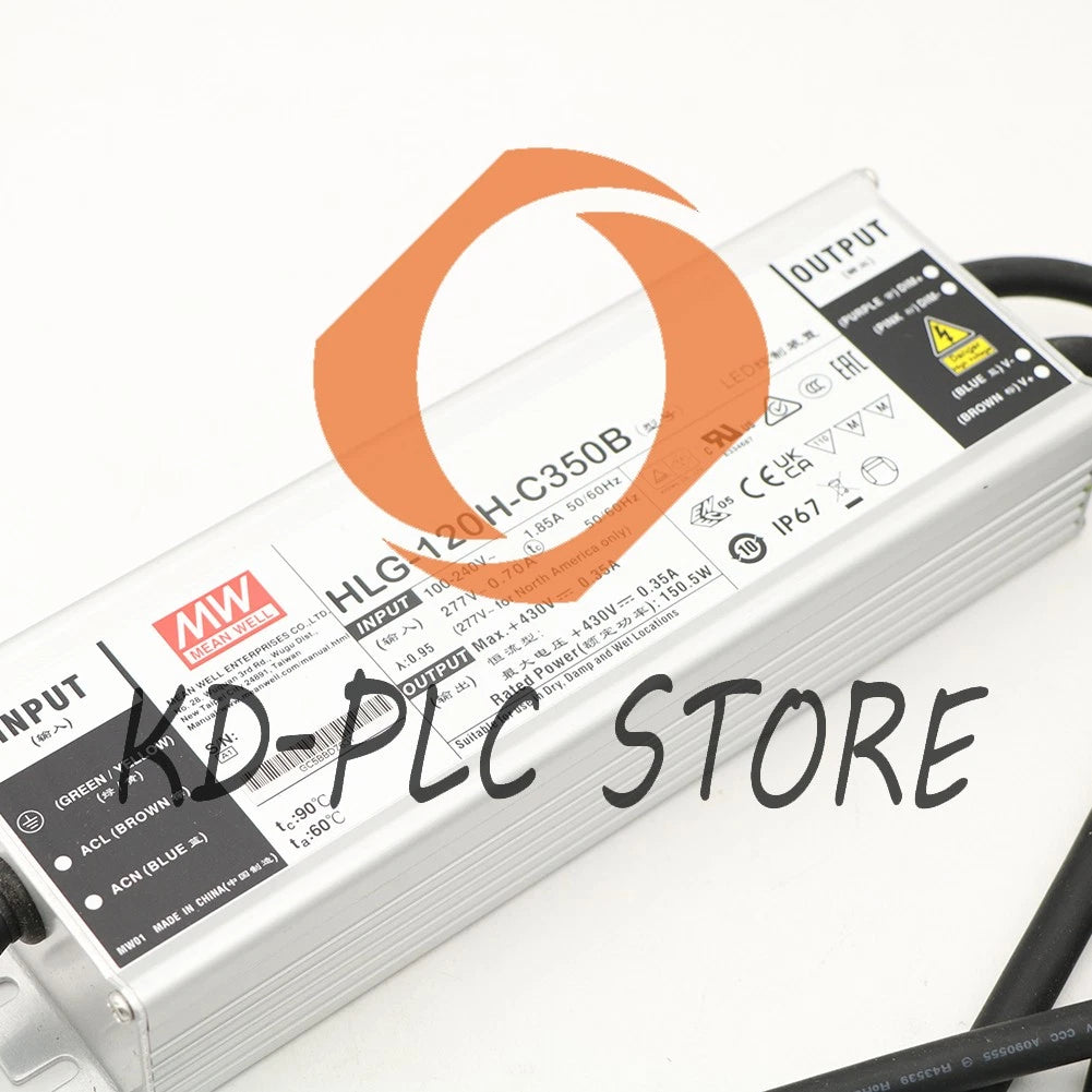1PCS HLG-120H-C350B Mean Well AC-DC Single Output LED Driver