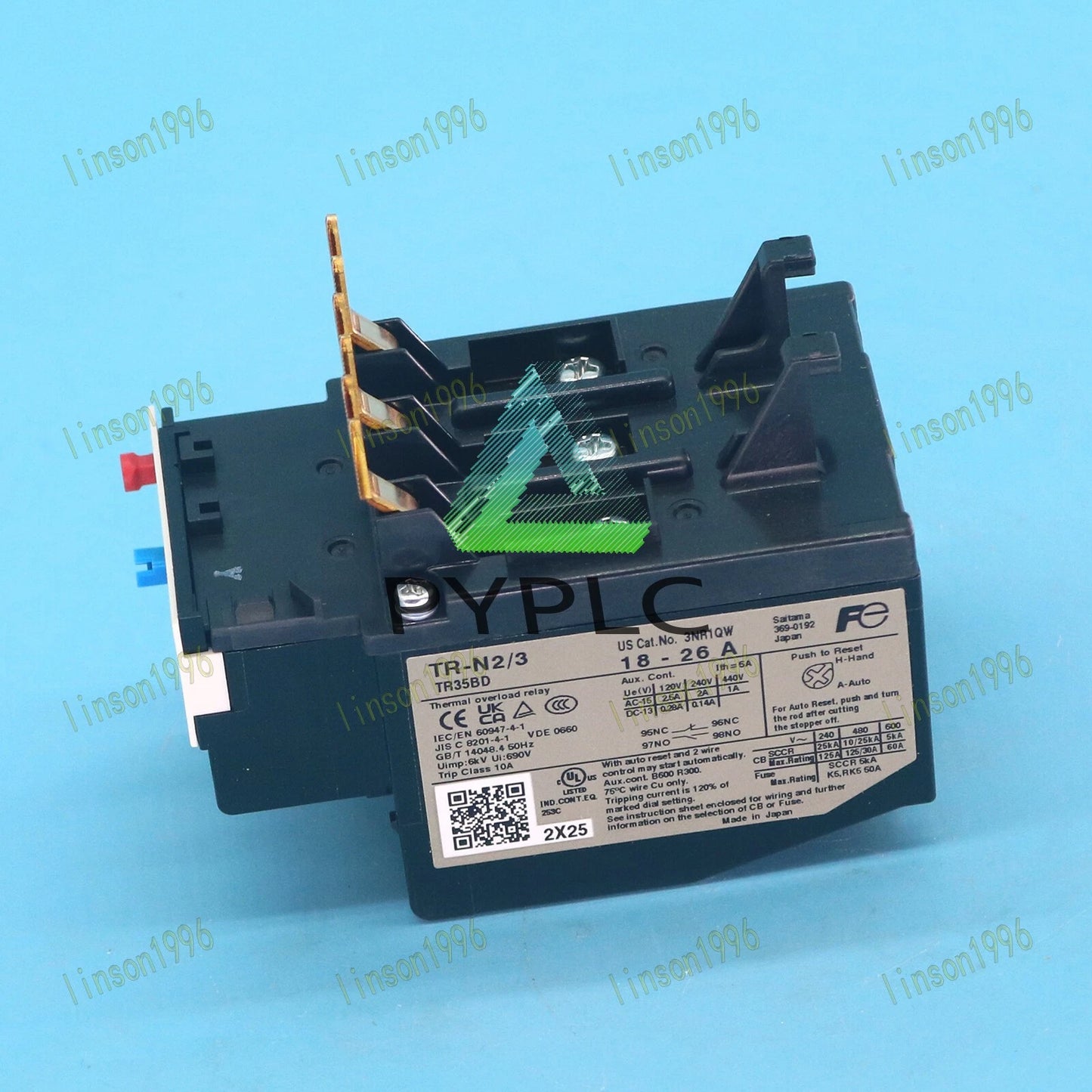1PC For FUJI Thermal Overload Relay TR-N2/3 18-26A FAST SHIP