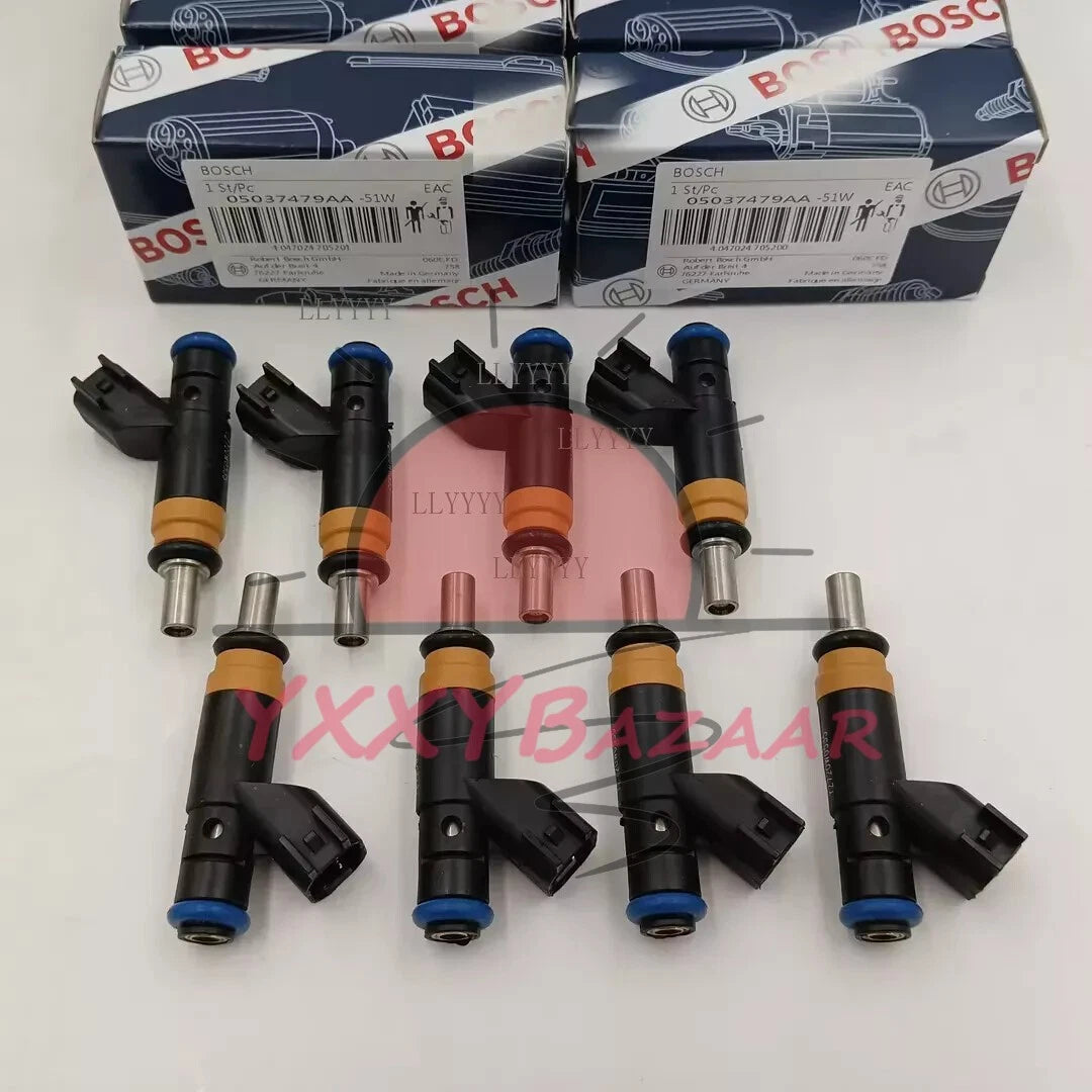8X 05037479AA Bosch Fuel Injectors 11-17 RAM 1500 2500 3500/06-17 Dodge 5.7L V8