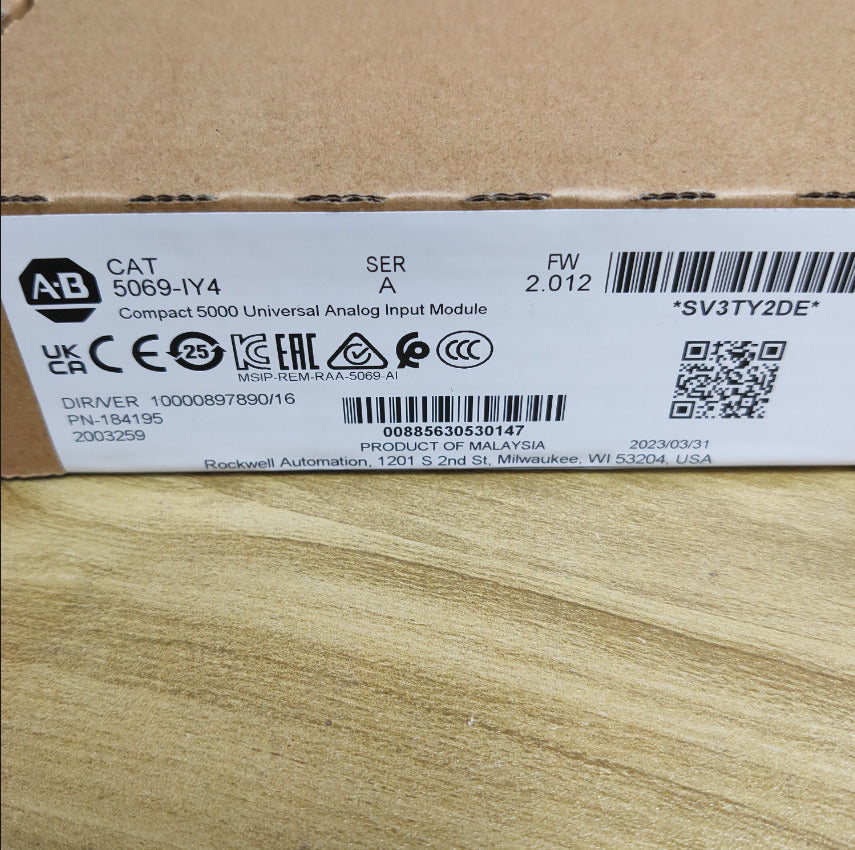 AB 5069-IY4 Logix 5000 Input Module 2023 New Factory Sealed - LOGIX