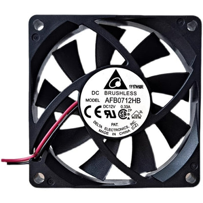 Delta AFB0712HB 7015 DC12V 0.33A 3800RPM 2-Wire DC Cooling Fan