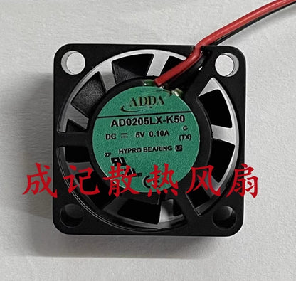 ADDA AD0205LX-K50 5V 0.1A 2506 2-Wire Miniature Cooling Fan