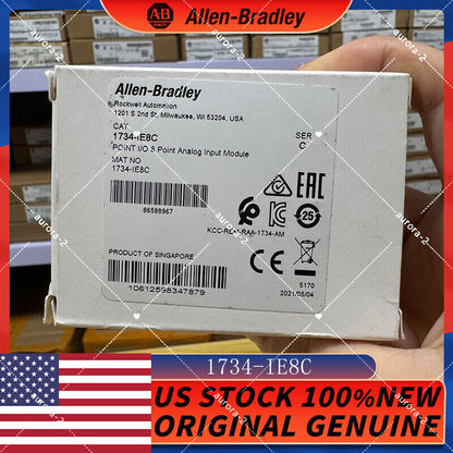 Sealed Allen-Bradley 1734-IE8C 8 POINT Analog Input Module AB 1734IE8C - ALLEN-BRADLEY