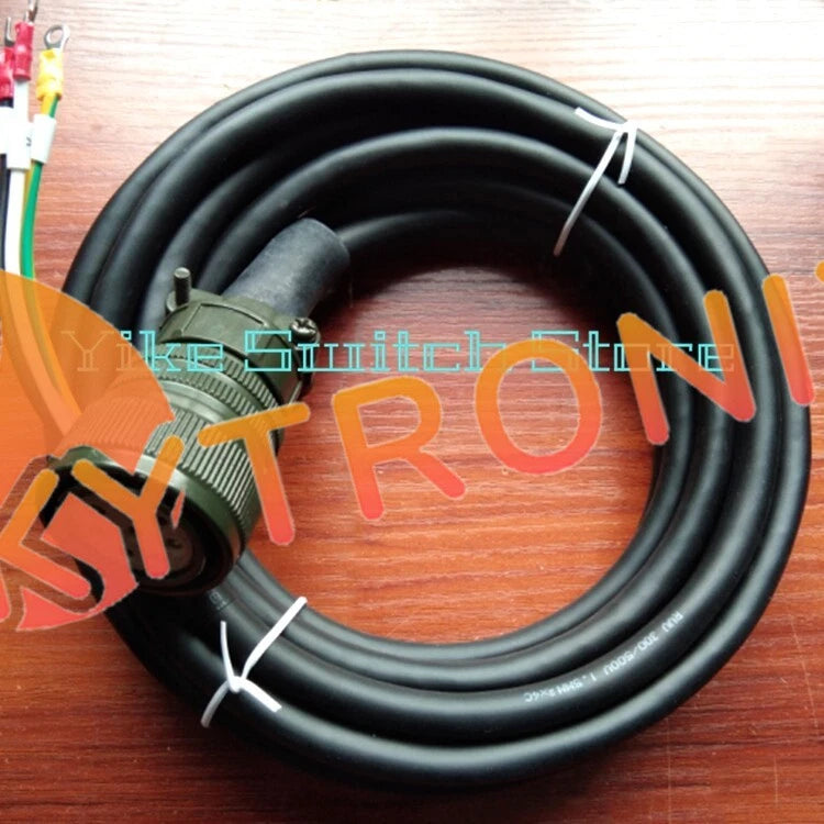 1PCS FIT FOR MR-J2S-100A/HC-SFS102 Ation Plug 8Pin Motor Power Cable 5m