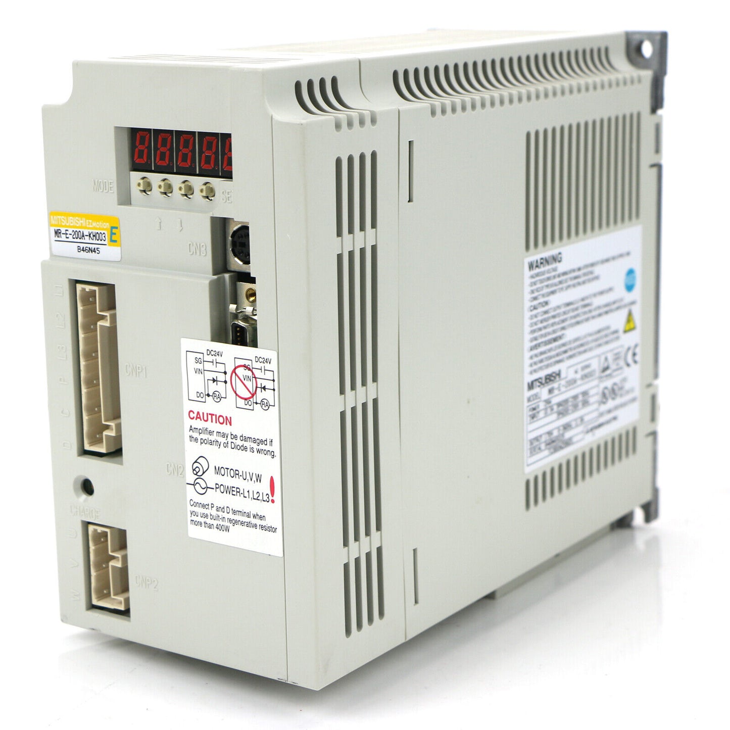 MITSUBISHI MR-E-200A-KH003 AC Servo Amplifier Drive 3-PH Controller - MITSUBISHI