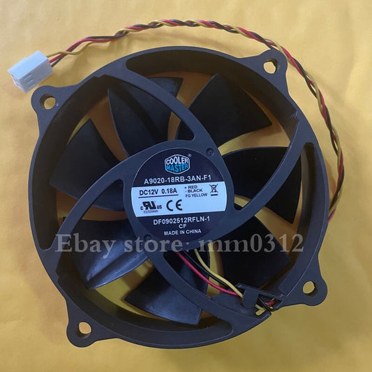 COOLER MASTER A9020-18RB-3AN-F1 12V 0.18A 9CM 9020 3-wire cooling fan