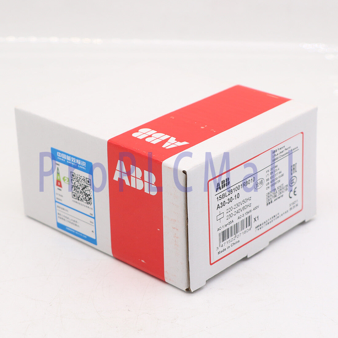 new ABB A30-30-10 AC220V AC Contactor IN BOX 1Pcs.