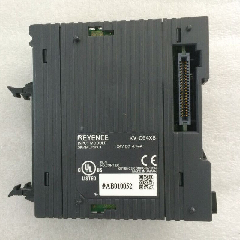 used ONE KEYENCE KV-C64XB programmable controller module - ONE KEYENCE