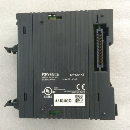 used ONE KEYENCE KV-C64XB programmable controller module - ONE KEYENCE