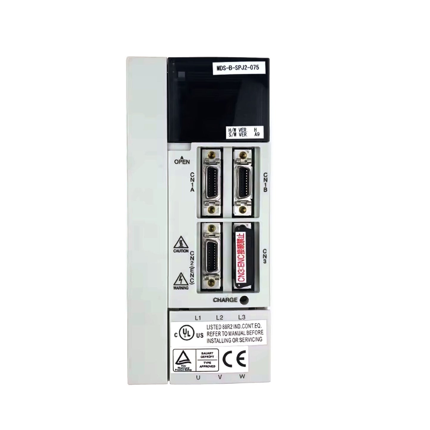 Mitsubishi MDS-B-SPJ2-075 Servo Drive 0.75KW 2.6AMP 200-230VAC - MITSUBISHI